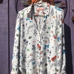 Vilagallo Forest Friends Buttondown